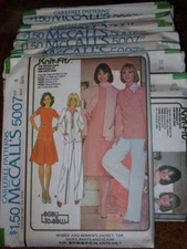UNCIRCULATED 1976 McCALL'S #5007 - LADIES JACKET-SKIRT-TOP-PANTS PATTERN 8-42 FF