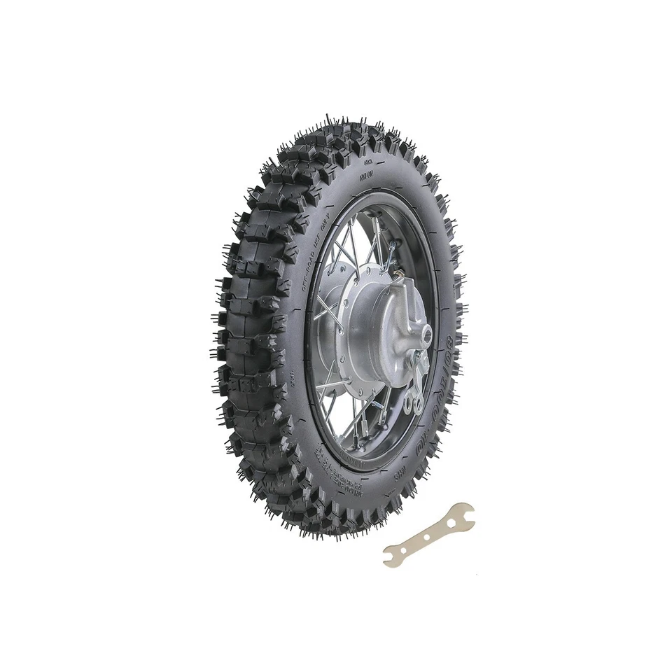 12" 10" Wheels Front 60/100-12 Rear 80/100-10 Tire Rim For KLX110 DRZ110 TTR90 - Image 2 of 4