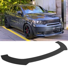 For Dodge Durango SXT RT SRT Front Bumper Lip Chin Splitter Spoiler Gloss Black