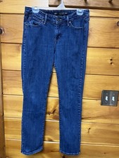 Levi's Womens Demi Curve Modern Rise Straight Size 8/29 Blue Jeans