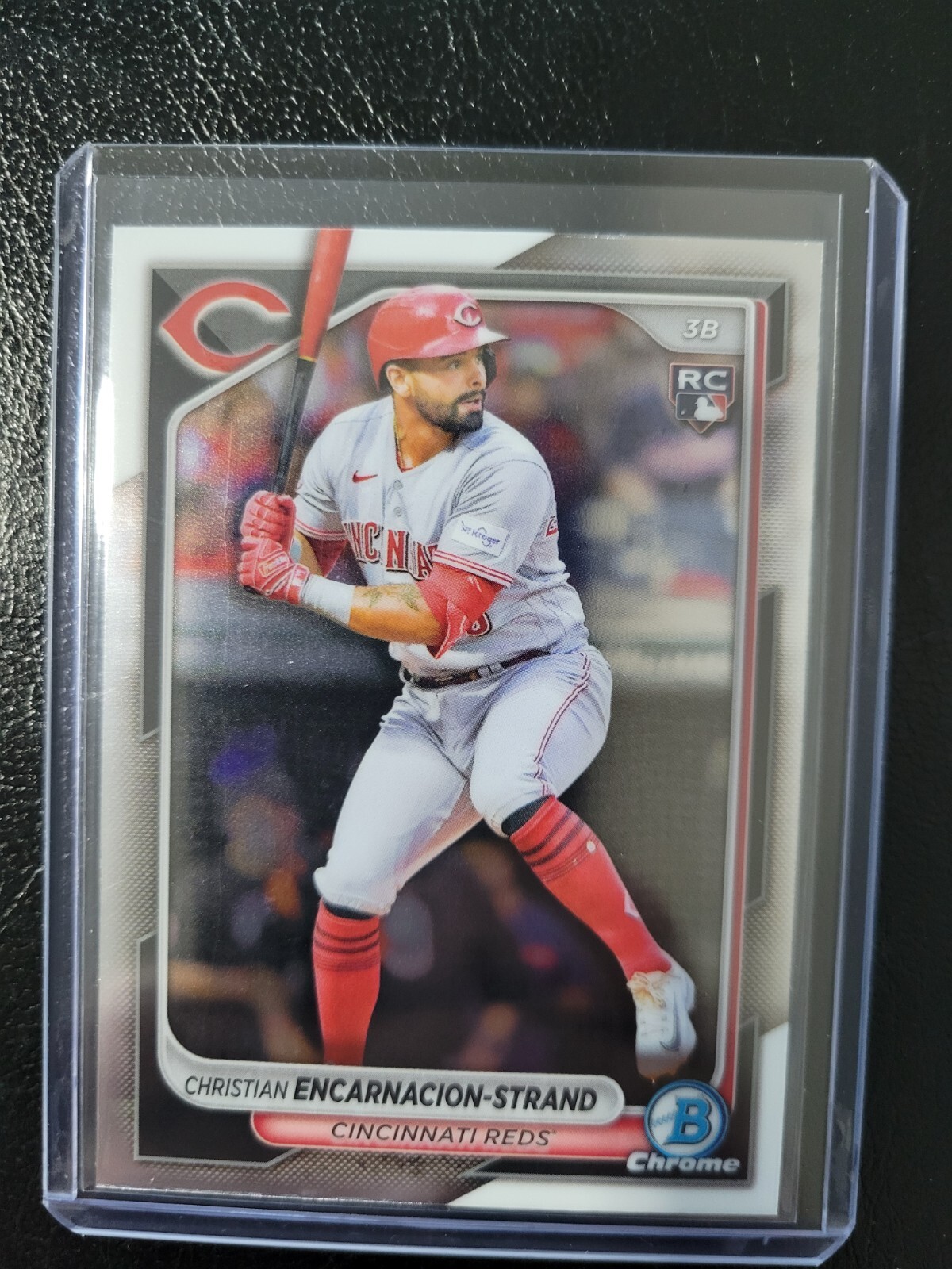 2024 Bowman Chrome - #91 Christian Encarnacion-Strand (RC) Reds