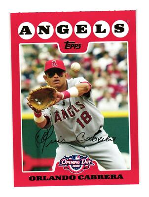 2008 Topps Opening Day #22 Orlando Cabrera