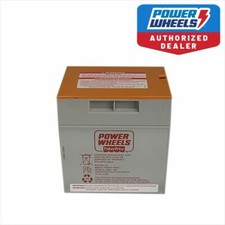 Power Wheels CDF54 Fisher Price Ford F-150 ORANGE Top 12 Volt Gray Battery OEM