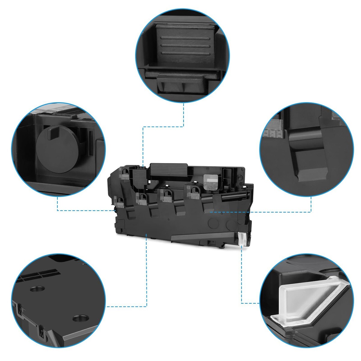 Compatible H625cdw H825cdw S2825cdn Waste Toner