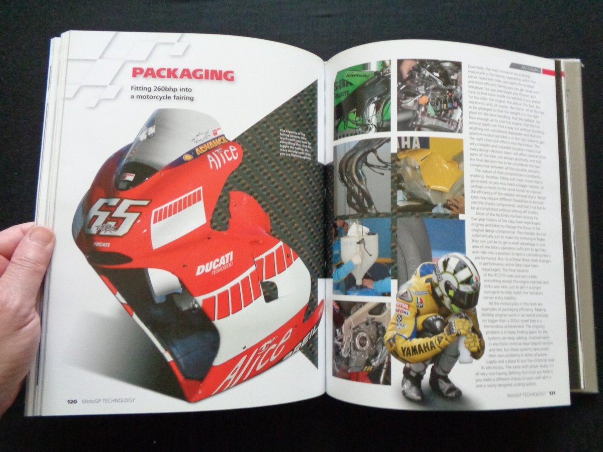 MotoGP 公式ライセンス技術分析書 MotoGP Technology 3版 MotoGP Technology Book by Neil Spalding Motorcycle Racing