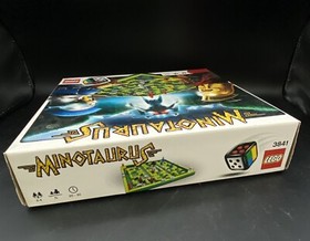 Lego Game Minotaurus 3841 Board Game Box Mini Figures Manuals READ
