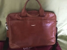Giudi brand calfskin men's bag made in Italy.