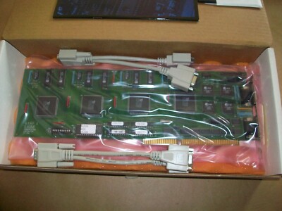 COLORGRAPHIC WARP 4  PC-612106-02   6I2I06 ISA VGA VIDEO GRAPHICS ADAPTER CARD
