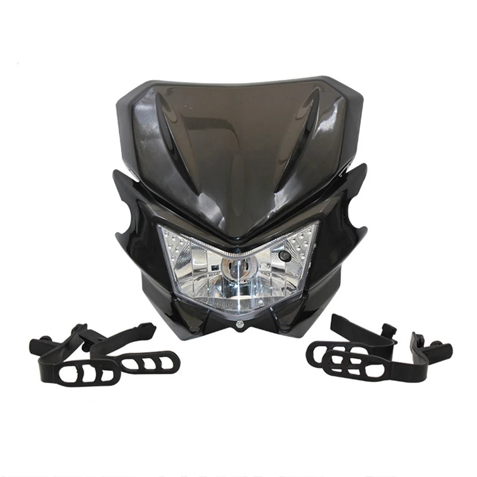 Dirt Bike Headlight Headlamp For Kawasaki KLX110 KX125 KX450F KX250F KDX200 - Image 4 of 4