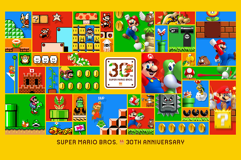 Super Mario Maker Nintendo Wii U Art Premium POSTER MADE IN USA