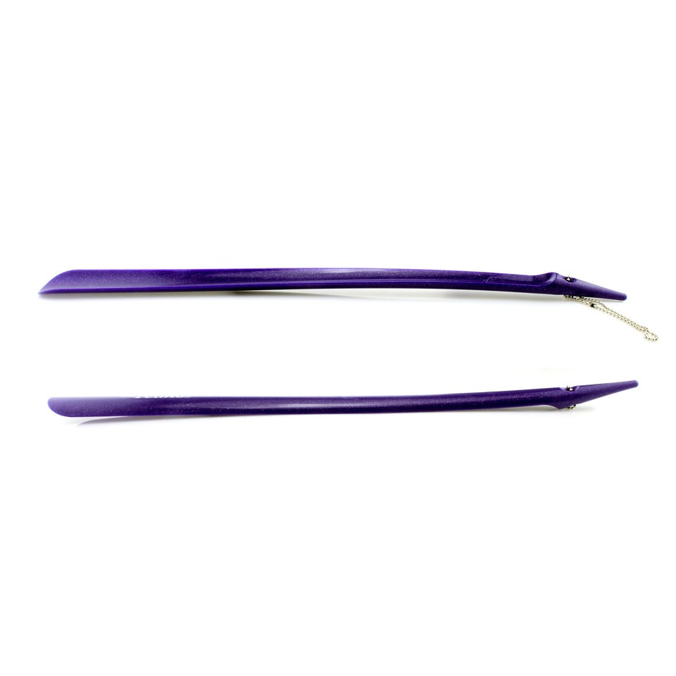 TelMo Schuhanzieher Mit Kugelkette - 60cm Langer Schuhlöffel Aus Kunststoff