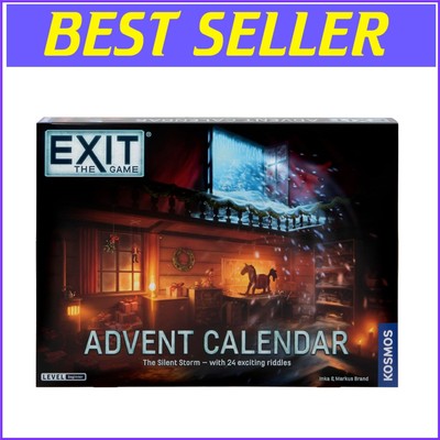 24 Days of Clever Puzzles - EXIT: The Game Advent Calendar for Christmas Thrills