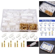 432pc Car Electrical Wire Connector Kit 2.8mm 2/3/4/6/9 Pin Terminal Assortment