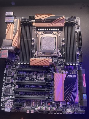 ASUS X79-DELUXE PC Motherboard LGA 2011 + I7 4820k