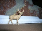 MARX VINTAGE BUCK DEER STAG  PLAYSET FIGURE VINTAGE 1950'S ROBIN HOOD CASTLE