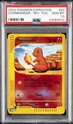 2002 POKEMON EXPEDITION #97 CHARMANDER-REVERSE FOIL PSA 10