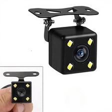 170° Reverse Camera 4 LED Car Waterproof Rear View Parking Camera Night Vision