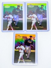 1999 Topps Gold Label Class 1 Gold Black & Red /100 #9 Brian Jordan Braves (3)
