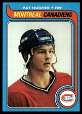 1979-80 Topps Card Hockey Pat Hughes RC Montreal Canadiens #65 NM