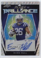 2023 Leaf Eclectic Flash Of Brilliance Silver Wave /5 Evan Hull #FB-EH1 Auto 6q5