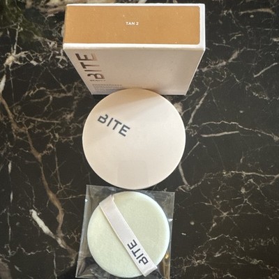 Bite Beauty Changemaker flexible Abdeckung Bräune 2 gepresste Puder voller UK-Verkäufer