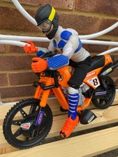 Action Man Moto X Rider + Scrambler Motorcycle | Hasbro 1999–2001 Vintage