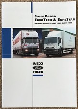 IVECO FORD Commercial Brochure 1999 #BR19B/99 SUPER CARGO Eurotech EUROSTAR