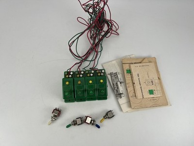 Minitrix rack Switch Control Box w/ Switches & Instructions Untested