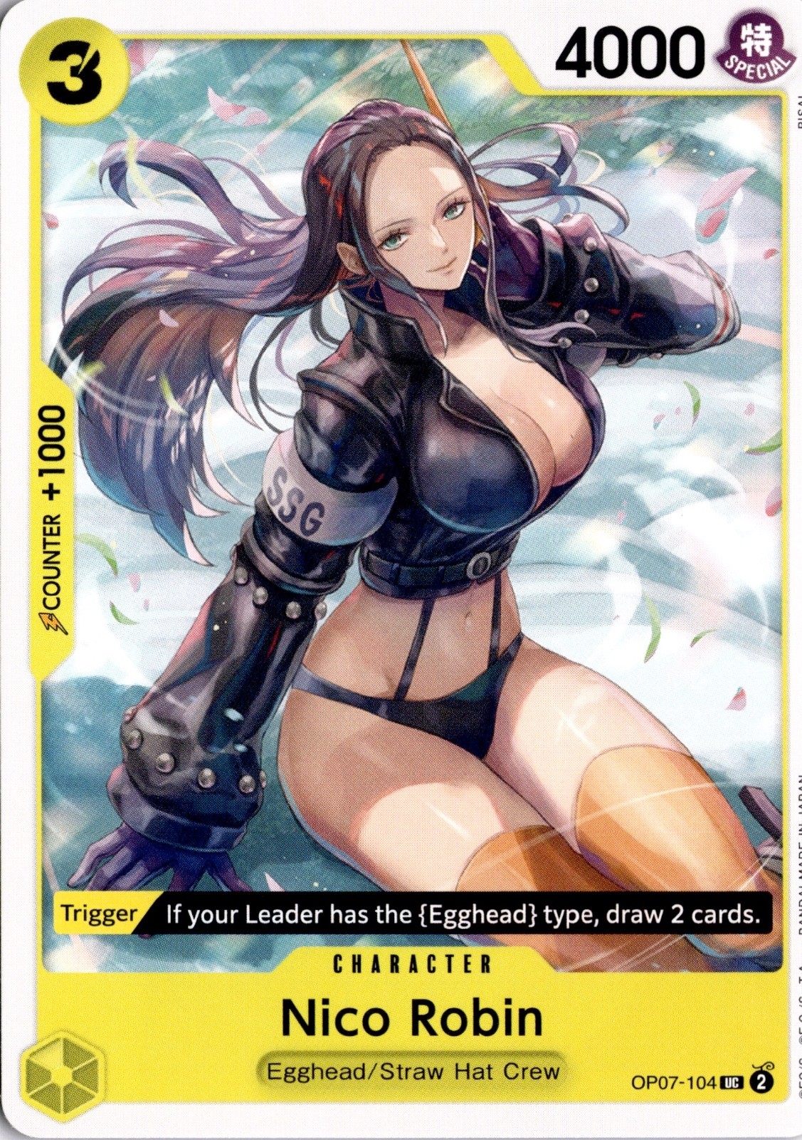 Nico Robin UC 500 Years in the Future OP07-104 One Piece TCG