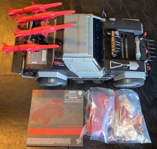 HASBRO GI JOE CLASSIFIED COBRA NIGHT ATTACK 4-WD STINGER VEHICLE ONLY