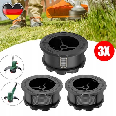 3er-Set Spulen Für Bosch Universal Grass Cut 18/18-26/18-260 Nylon Fadenspule DE