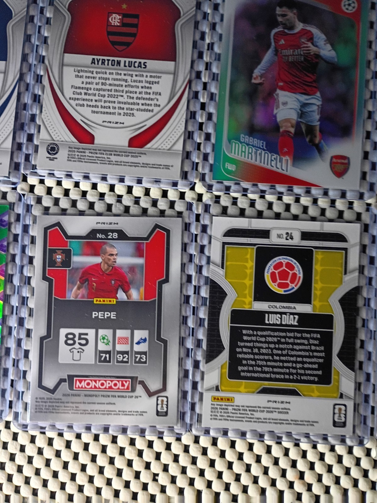 Topps 2023-26 UCL 15-Card Lot Chrome/Finest/Merlin/Prizm #’d Chiellini Auto/99 view 17