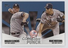 2023 Topps Series 1 One-Two Punch Blue Roger Clemens Mike Mussina HOF 0t2