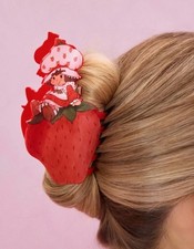 NEW Strawberry Shortcake Claw Clip RED Hair Clips STRAWBERRYBarrette