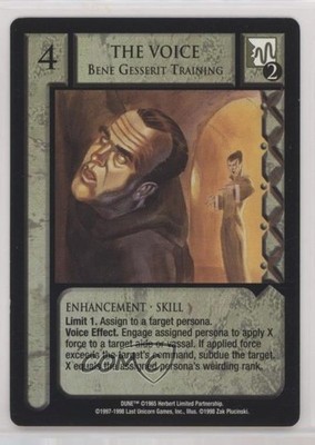 1998 Dune CCG - Judge of the Change The Voice Bene Gesserit Training