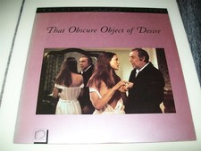 THAT OBSCURE OBJECT OF DESIRE Criterion Laserdisc LD WIDESCREEN FORMAT VERY RARE