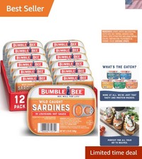 Sardines in Louisiana Hot Sauce, 3.75 Oz Tin ...