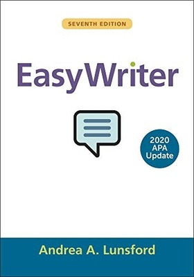 Easywriter with 2020 Apa Update -  NEW Andrea A. Lunsf 2020