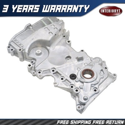 Engine Timing Chain Oil Pump Cover Fit For 14-19 Hyundai Tucson & Kia Soul 2.0L