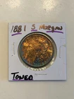 1881-S Silver Morgan Dollar Toned High Grade Gem+++