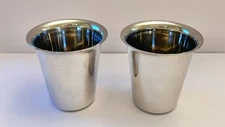 Ramson Stainless Steel Turkish Coffee Cups Set of 2 Demitasse Espresso India