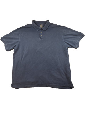 RedHead Polo Shirt Mens 2XL Navy Blue Cotton Short Sleeve Casual Big Tall
