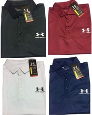 Image of UNDER ARMOUR SHORT SLEEVE PERFORMANCE 2.0 GEAR HEAT STRETCH POLO SHIRT