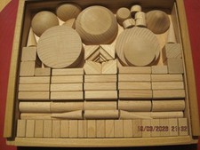 Holzbaukasten im Neuzustand.Thema ORIENT, unbespielt