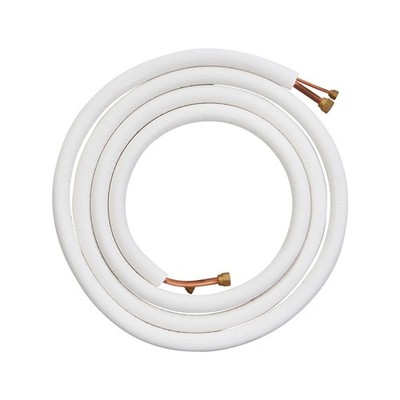 16ft Split AC Line Set ASTM Grade Copper Tubing 3-Layer Waterproof Insulation