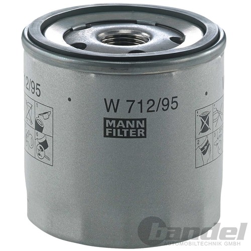 Mann Kit D'Inspection Convient pour 1.2/1.4 TSI VW Polo 6R Skoda Fabia 3 Audi, - Photo 10/12