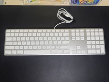 2007 Apple Wired Keyboard Tested Works As Normal See Photos Description