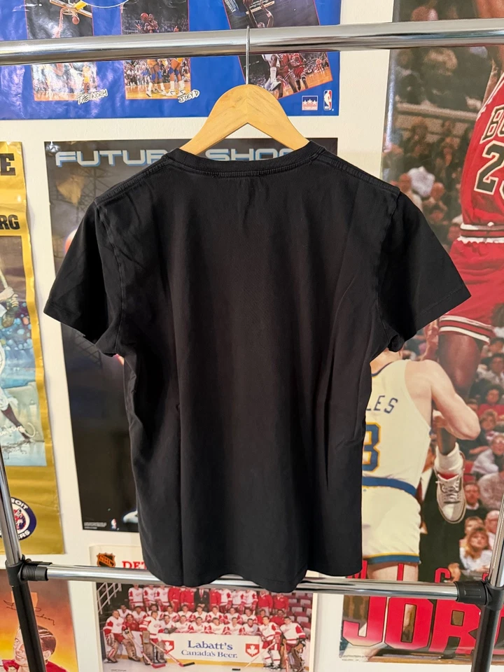 Camiseta Diesel Para Hombres Abstracta RARA Streetwear 78 Calavera Negra Azul Talla Pequeña Foto 2 de 4