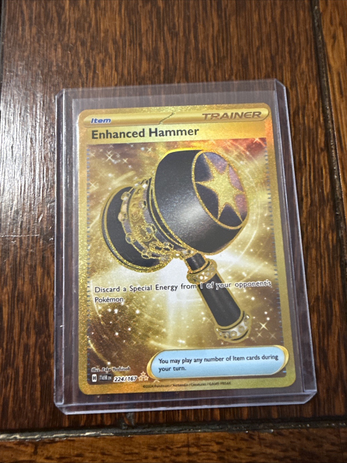 Pokémon TCG Enhanced Hammer 224/167 Hyper Rare Twilight Masquerade Sv06