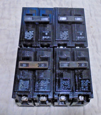 LOT OF 4 ITE / SIEMENS 2 POLE 15 20 30 AMP 120/240V CIRCUIT BREAKERS